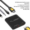 HDR HD Multimedia Interface Sound Extractor Support 4K 60Hz EDID