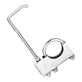 KVAEY Exhaust Clamp with Hanger, 2.25" Exhaust Pipe Clamp Exhaust System Hanger Rear Muffler Hanger, Heavy Duty Universal Clamp On Exhaust Hanger for 2-1/4" Car Truck Exhaust Pipe (3 inch)