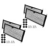 Small Cargo Net for Car Trunk Storage,4 Pack Elastic Mesh