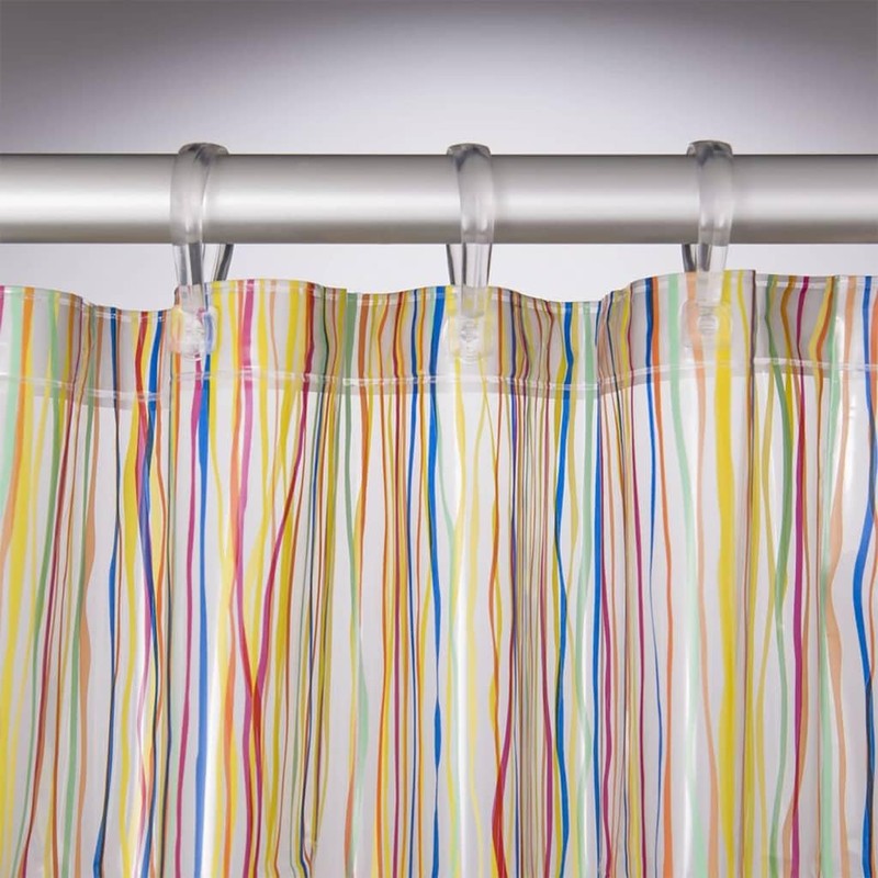 Sealskin Rigato Shower Curtain, PEVA, Multi, 180 x 200 cm