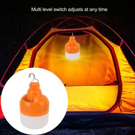 Portable LED Bulb Rechargerable Lamp for Night Market Camping Tent Fishing Emergency Lamp