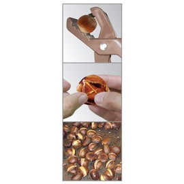 FACKELMANN Maronenschneider 17cm, Körper: Kunststoff, Braun, ca. 17,5cm