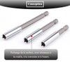 Teocpai 5pcs Magnetic Bit Holder Extension Rods, 1/4 Inch Hex
