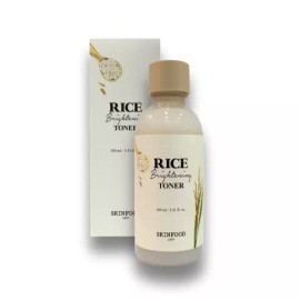 Skinfood 스킨푸드 라이스 브라이트닝 3종(토너+세럼+크림) 톤업 Skinfood Rice Brightening Set (Toner + Serum + Cream) Tone-Up
