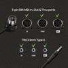 CME TRS MIDI Cable 4-Pack - Straight TRS Type A
