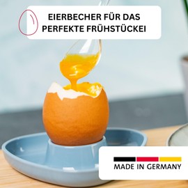 Westmark 207022EB 6 Tri Egg Cups Triangular Blue PS