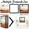 ijuerybai Black 24x24 Picture Frame Set of 3, High Transparent