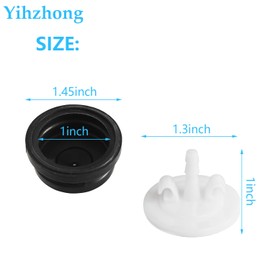 Yi-Zhong 667460 Snow Blower Primer Bulb for Compatible with T-oro Lawn-BOY 66-7460 Replacement Stens 120-440, CCR-3650, CCR-1000, CCR-2000, FSL90-0071 Snowblower Parts (2 Pcs)