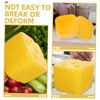 COLLBATH Cheese Fridge Storage Containers 2pcs Airtight Cheese Saver Box