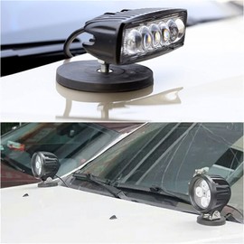 luolety Neodymium Mounting Magnets, 20 Pcs Anti-Scratch Rubber Coated Magnet with M6 Male Threaded Stud and Nuts, Strong Monting Round Magnet Brackets Holder