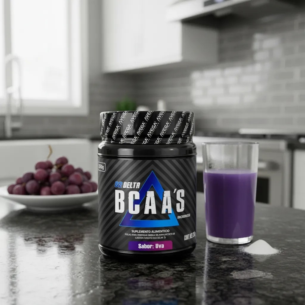 Bcaas Suplemento Alimenticio 450grs. Sabor Uva