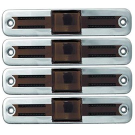 IPCW CWS-349S Platinum Smoke Side Marker Cover Set - 4 Piece