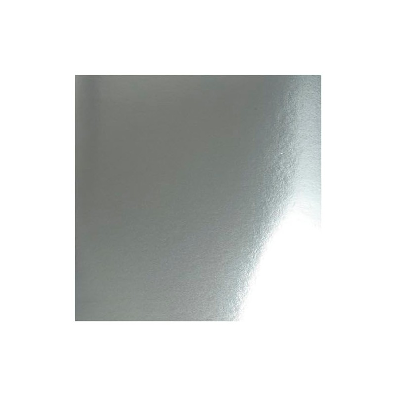 Metallic Foil Card, A4 21x30 cm, 280 g, silver, 10sheets