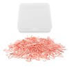 100Pcs Airplane Shaped Paper Clips Metal Lightweight Multipurpose Cute Shaped