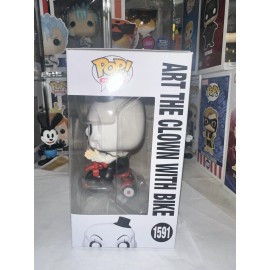 Funko Pop Terrifier Art The Clown On Bike 1591 New