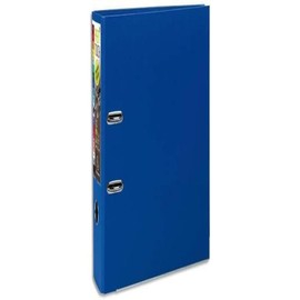 Exacompta - Ref 53352E - Prem'Touch PP Lever Arch File - 320 x 300mm in Size, 2 Rings, Can Hold A4+ Documents, 80mm Spine, 80mm Rings, FSC-Certified - Dark Blue Cover