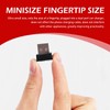 Zikefest 4PCS USB LED Car Interior Atmosphere Lamp, Mini LED