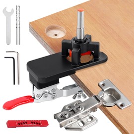 35 mm Hinge Drilling Template, Drilling Template, Concealed Hinge Gauge, Drilling Template Furniture Construction, Pot Hinge Drilling Template, Pot Hinge Template for Woodworking Doors, Cabinets