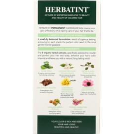 Pack of 1 x Herbatint Permanent Herbal Haircolour Gel 7M Mahogany Blonde - 135 ml