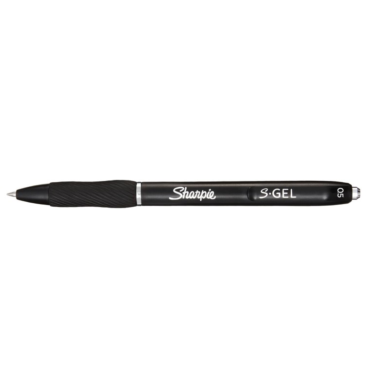 Sharpie S-Gel Pens | Fine Point 0.5mm | Black Ink