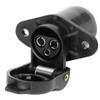 ETUKER 1x Trailer Socket 3-Pin Flat Three-Pole Plug 12 V