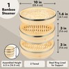 Juvale 2-Tier Steamer Pot Insert with Steel Rings - 10"