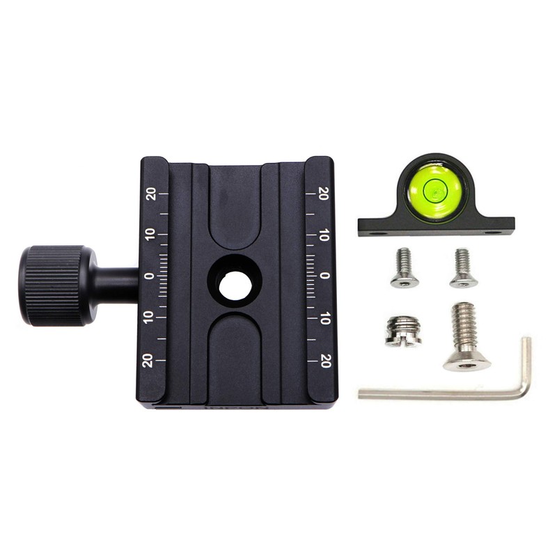 INPON Arca-Swiss Compatible Quick Release Clamp, 2.4 inches (60 mm)