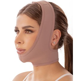 SHAPE CONCEPT Chin Strap for Sleeping Double Chin Reducer Mentonera Post Quirurgica Facial Adjustable With Velcro