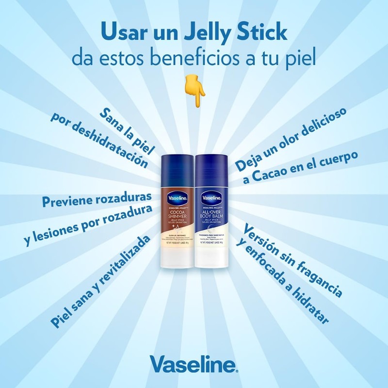 Vaseline - Bálsamo Corporal En Barra (1 Pieza de 40