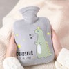 LW thermal bag microfiber cold insulating cover compress pack compress cover compress pouch eThermal water bag 1L green 2ea