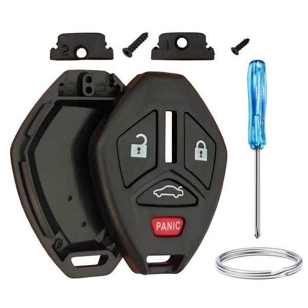 Rilnaewn Replacement Keyless Entry Systems for Mitsubishi Key Fob Shell
