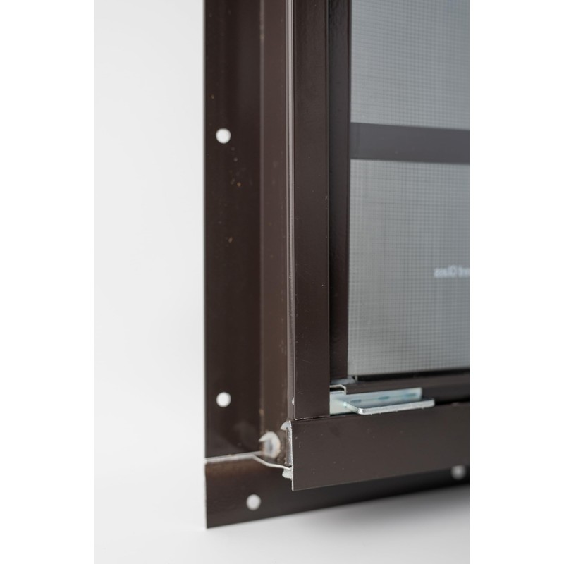 Shed Window 14x21 - Vertical Slider with Tempered Glass &