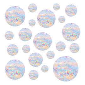 YUXIANLB Pack of 42 Prism Window Stickers, Suncatcher Stickers, Sun Catcher Window Stickers, Bird Protection, Rainbow Window Film for Door Windows, Dining Room, Bedroom, Glass Panes, Decoration