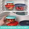 Replacement Lids for Pyrex 7201-PC 4 Cup, Silicone Round Storage