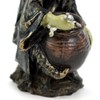 GeKi Trend Little Witch with Cooking Pot and Raven Fantasy