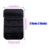 Tamlien Bra Extender 2 Hooks Soft and Comfortable Bra Strap