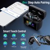 Wireless Earbuds, Bluetooth 5.4 Headphones In Ear with Multifunctional Touchscreen,