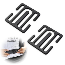 2 Stück Universal Auto Sicherheitsgurt Clip,Sicherheitsgurtversteller, Sicherheitsgurt Hals Schutz Gurthalter Autozubehör für Nacken und Schultern Entspannen,Sicherheitsgurt Einsteller