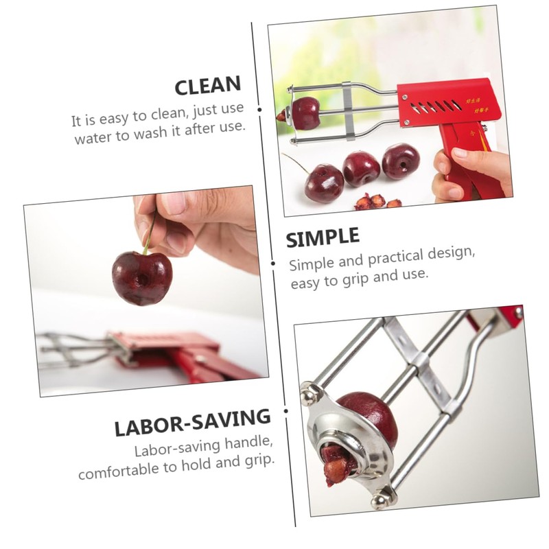 LABRIMP Stainless Steel Fruit Corer Tool Portable Core Remover for