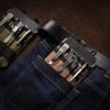 VIPERADE VE1-OW Small EDC Pocket Pouch, Waxed Canvas EDC Organiser