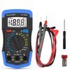 Capacitor Tester 2000pF~200uF, Capacitance Meter, LCR Meter, 200~2000M0 0hm Meter,