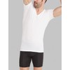 Tommy John Men's Cool Cotton Deep V-Neck Undershirt - Stay-Tucked