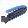 Coax Crimper Tool Kit for Cable Compression with Stripping Tool