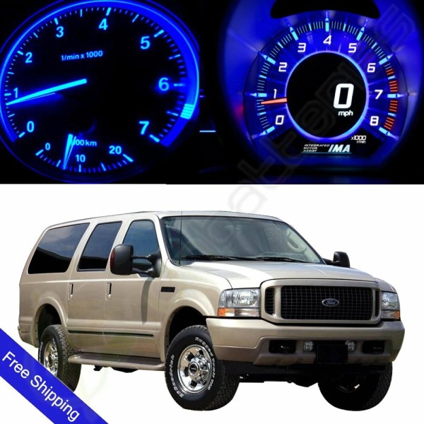 SCITOO Blue LED Package Set Dashboard Gauge Cluster Light for