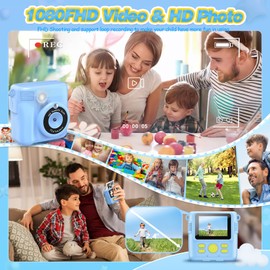 6 Rolls Printing Paper for Children's Camera, Instant Printing Thermal Paper, Refill Paper for Children's Camera