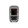 MightySkins Skin Compatible with Accu-Chek Guide - Black Aztec |