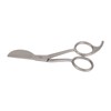 Stainless Steel Applique Scissors Duckbill Blade Comfortable Ergonomic Handle DIY