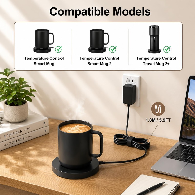 Charger Dock Base for Temperature Control Smart Mug 1 &