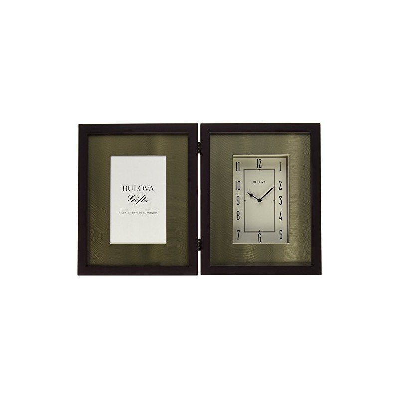 Bulova Winfield Picture Frame Clock