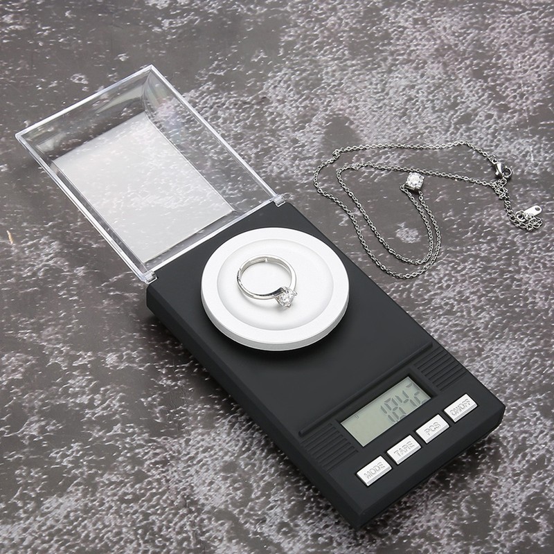 Mini Portable High Accuracy 0.001g Pocket Jewelry Scale with LED